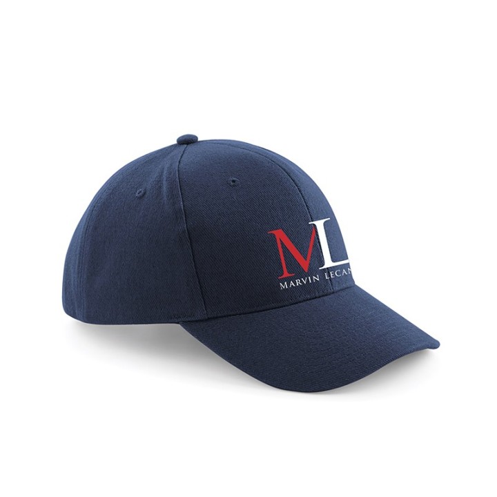 Casquette marine – Ecurie Marvin Lecanu