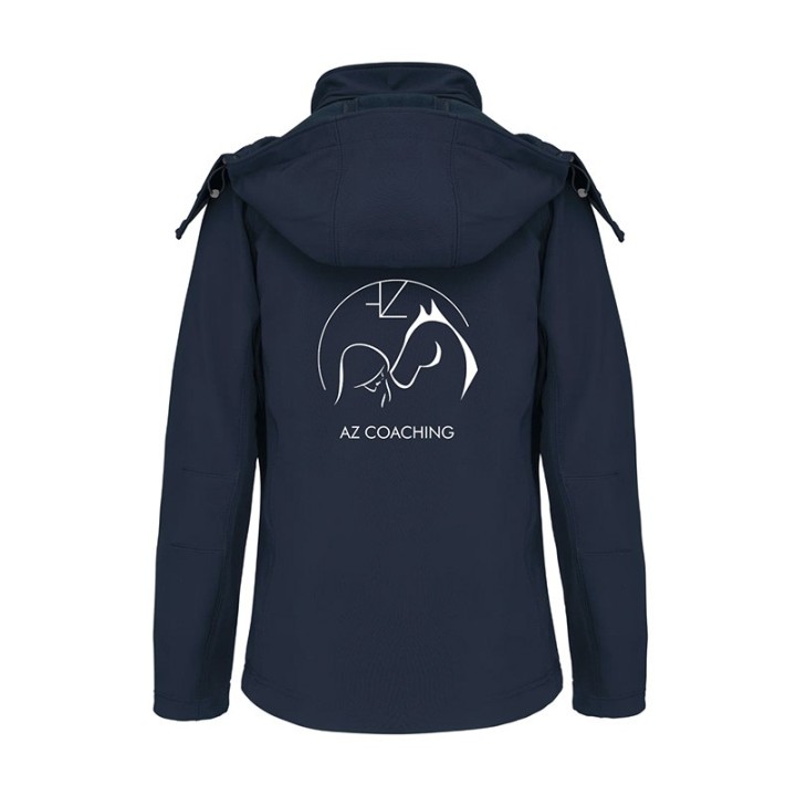 Softshell capuche amovible - AZ Coaching