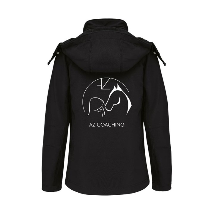 Softshell capuche amovible - AZ Coaching