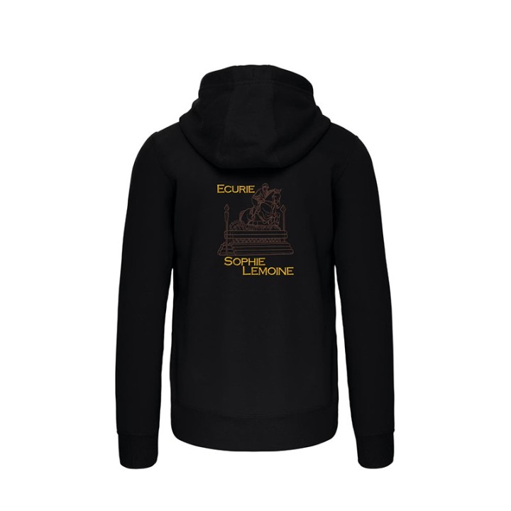 Sweat zippé unisexe – Txiki Poneys