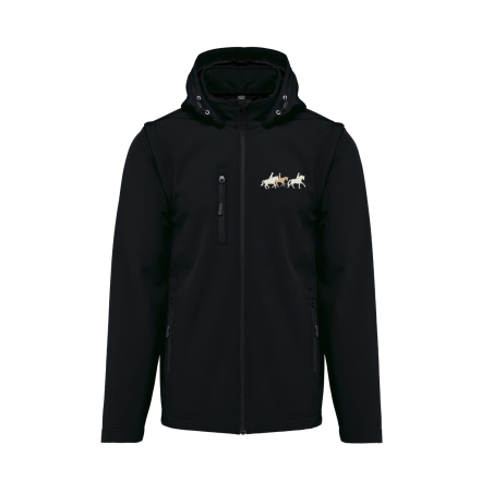 Softshell manches amovibles – Horse Holidays