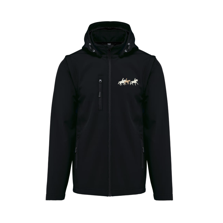 Softshell manches amovibles – Horse Holidays