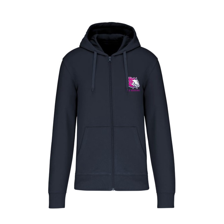 Sweat zippé unisexe – Roller Hockey