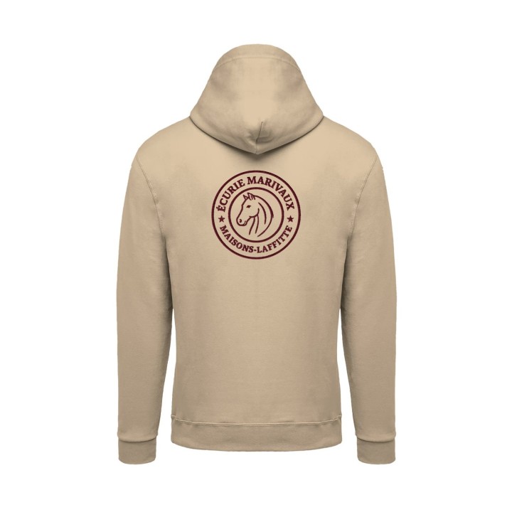 Sweat zippé unisexe – Ecurie Marivaux