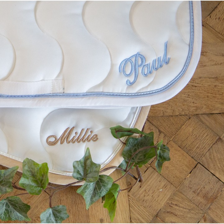 Tapis de naissance équestre personnalisable