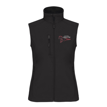 Softshell sans manches – Centre équestre du Vimeu