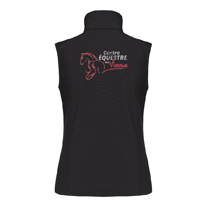 Softshell sans manches – Centre équestre du Vimeu