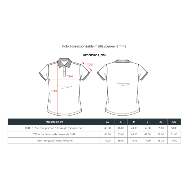 Polo manches courtes – Ecurie des Freneaux