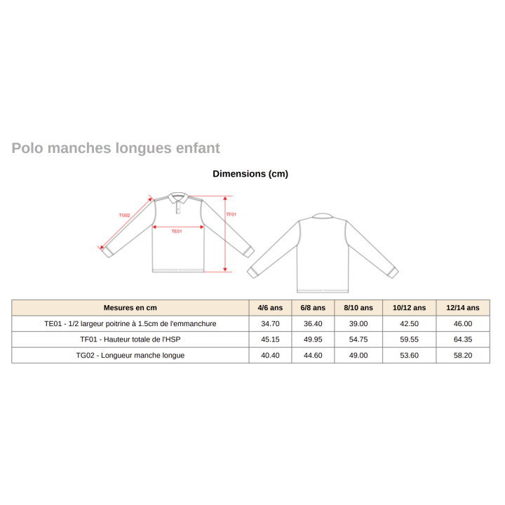 Polo manches longues – Ecurie des Freneaux