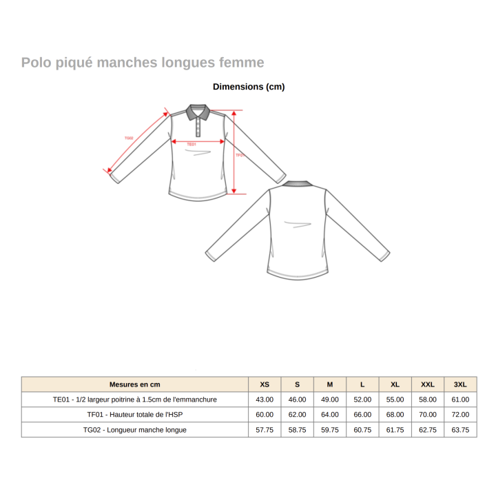 Polo manches longues – Ecurie des Freneaux