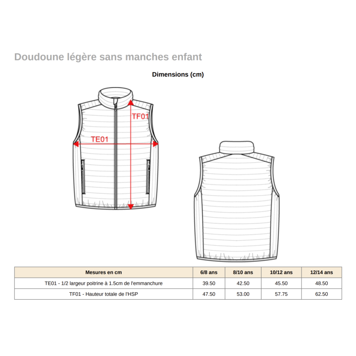 Doudoune sans manches – Ecurie des Freneaux