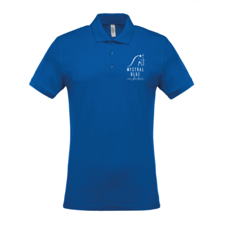 Polo manches courtes – Ecurie MYSTRAL BLUE