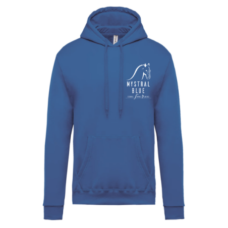 Sweat à capuche – Ecurie MYSTRAL BLUE