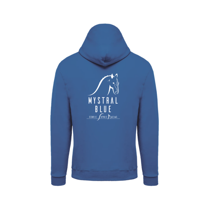 Sweat à capuche – Ecurie MYSTRAL BLUE