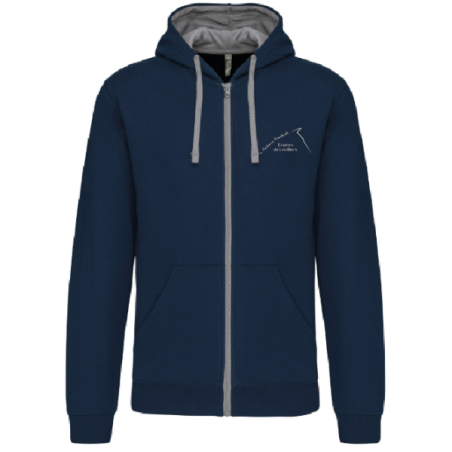 Sweat à capuche zippé – Ecuries de Livilliers