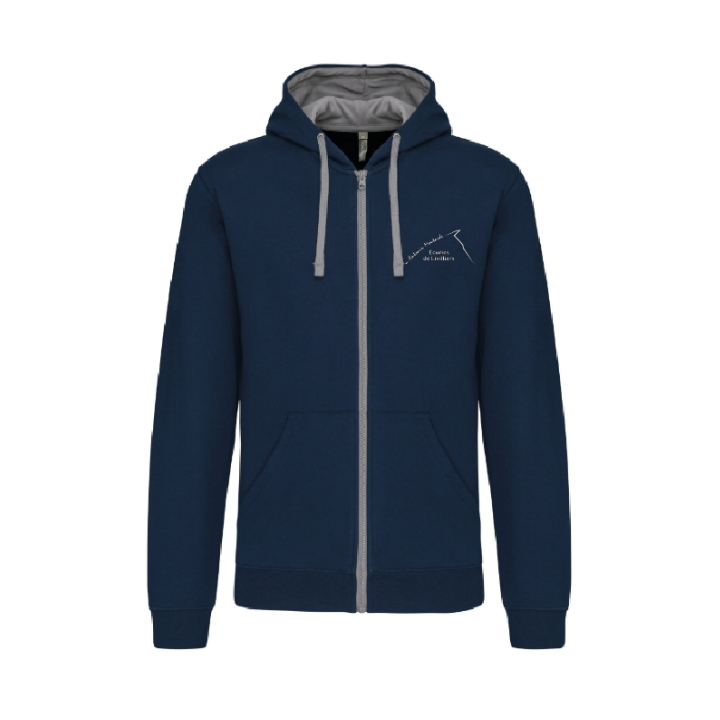 Sweat à capuche zippé – Ecuries de Livilliers