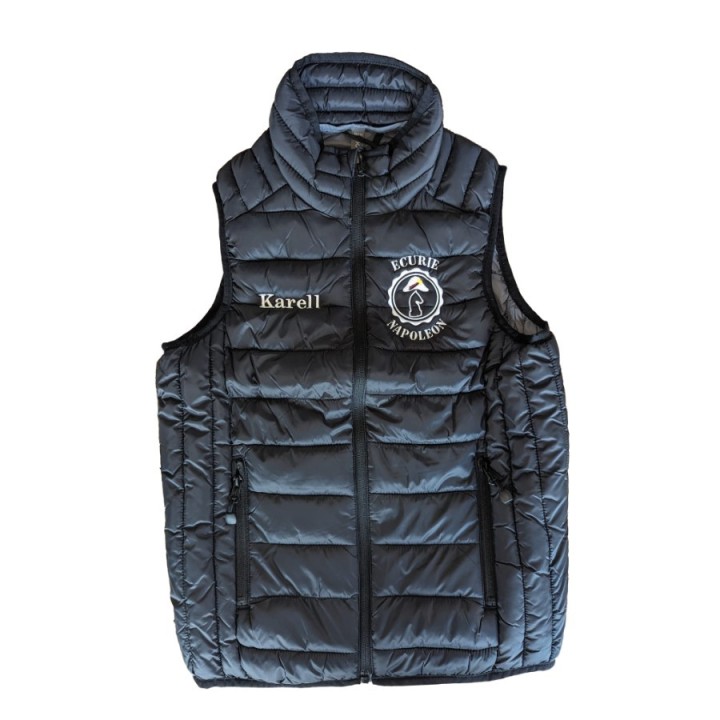 Doudoune sans manches "Team compétiton" – Ecurie Napoléon