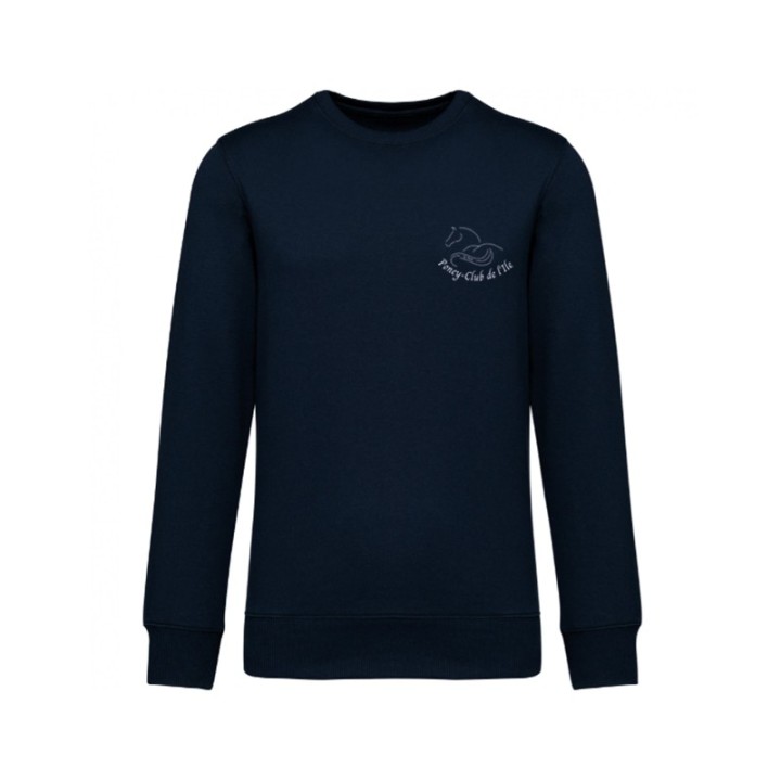 Sweat-shirt col rond – Poney club de l’ile