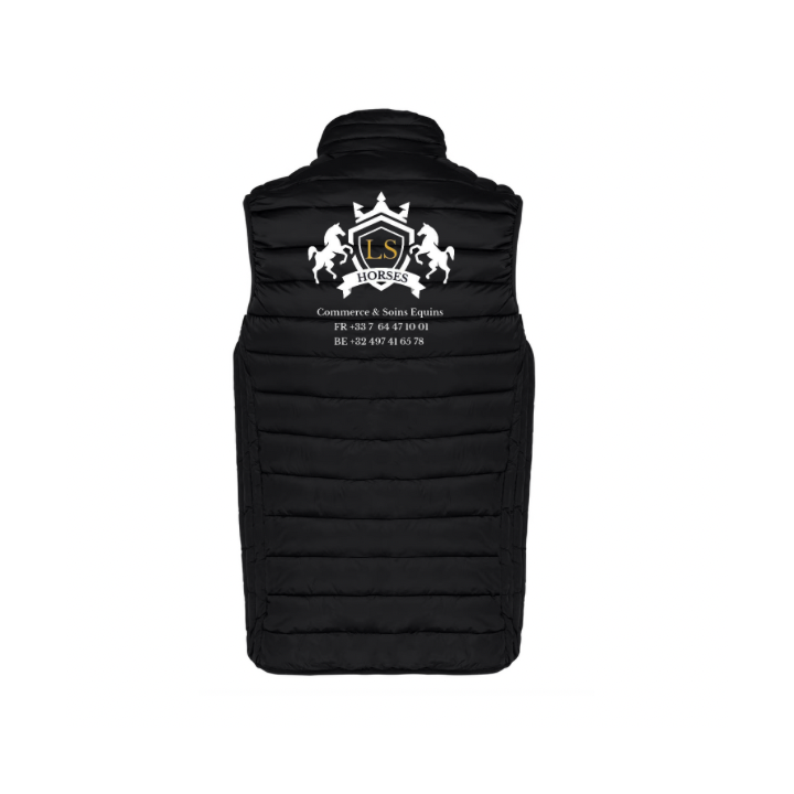 Doudoune sans manches – LS Horses