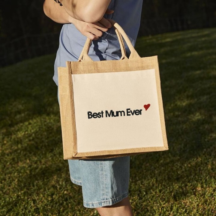 Sac de jute Best Mum Ever