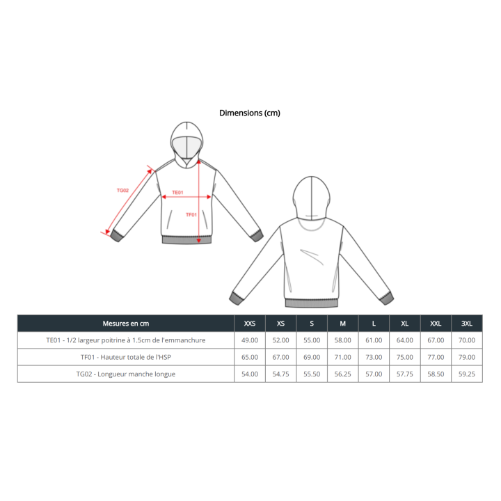 Sweat à capuche – Les écuries de Beaumont sur oise