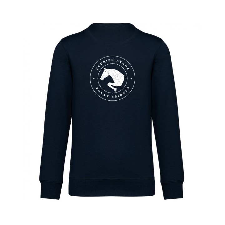 Sweat-shirt col rond – Ecuries Avana