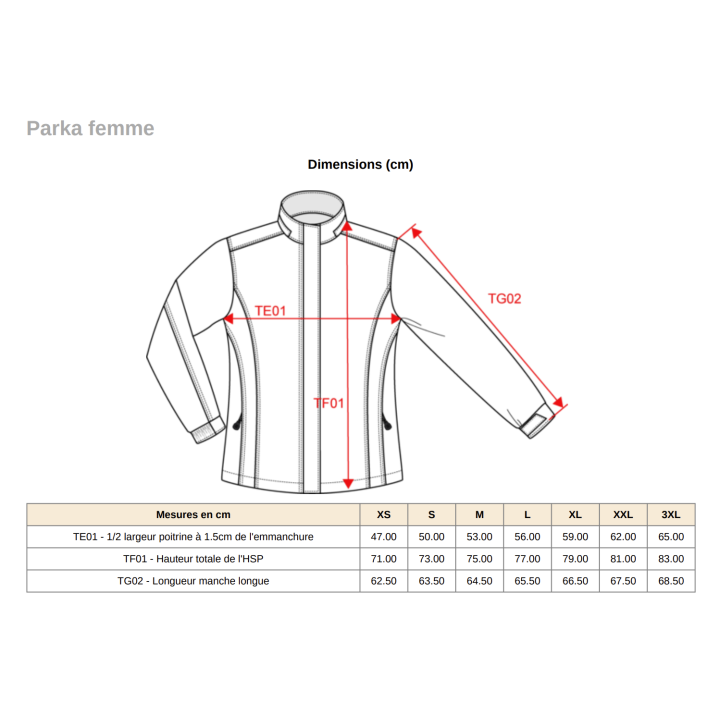 Veste parka – MLE