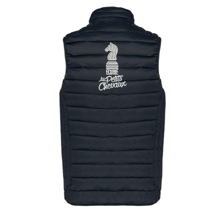 Doudoune sans manches – Ecurie les petits chevaux