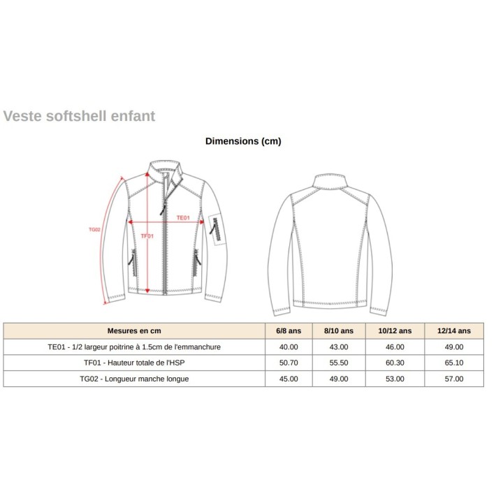 Softshell enfant – Ecurie les petits chevaux