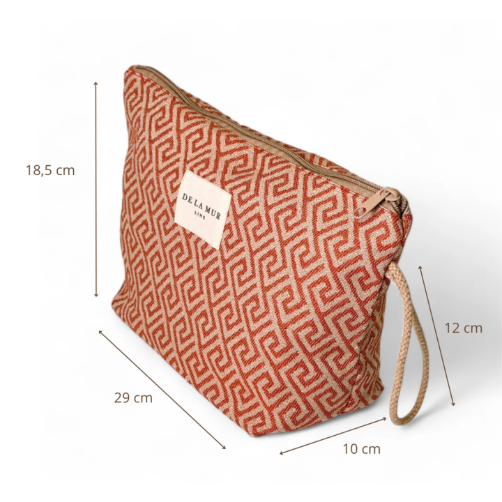 Trousse de toilette tissus - DE LA MUR