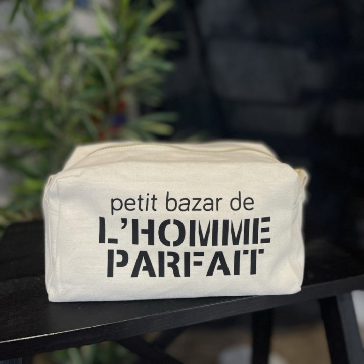 Trousse de toilette "L'homme parfait"